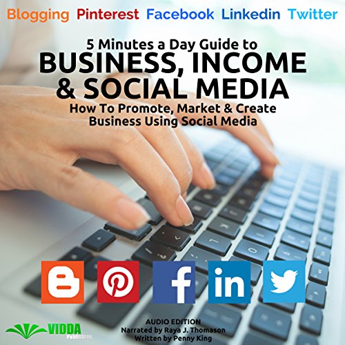 Cover of 5 Minutes a Day Guide to Business, Income & Social Media