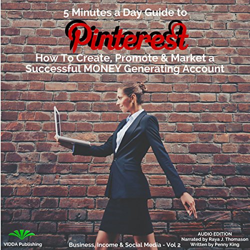 Cover of 5 Minutes a Day Guide to Pinterest