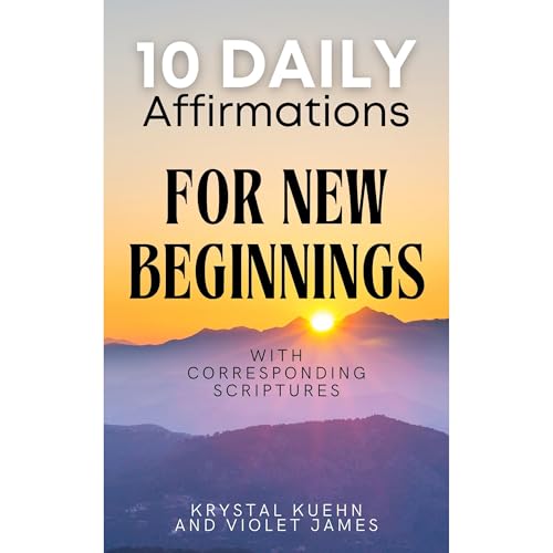 Cover of 10 Daily Affirmations for New Beginnings