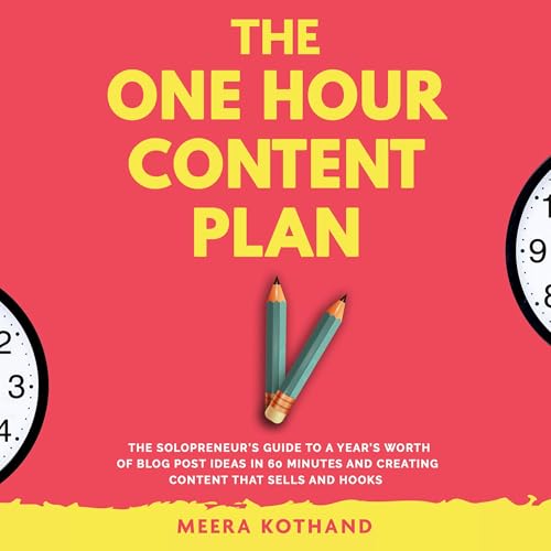 Cover of The One Hour Content Plan