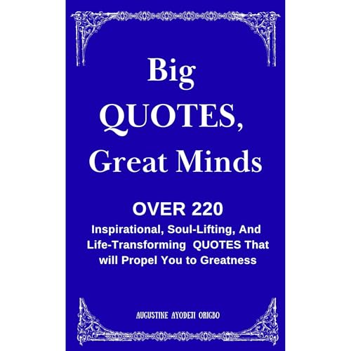 Cover of Big QUOTES, Great Minds.