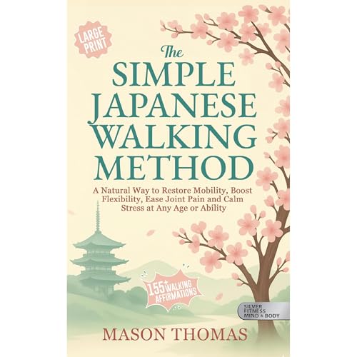 Cover of THE SIMPLE JAPANESE WALKING METHOD (Large Print)