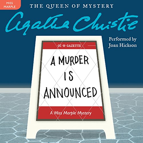 Cover of A Murder Is Announced
