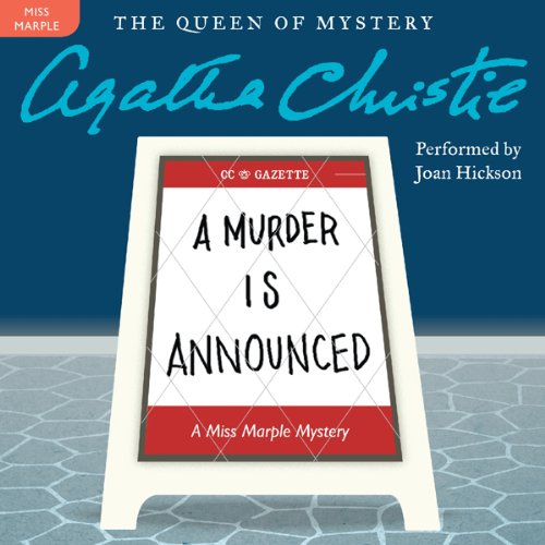 Cover of A Murder Is Announced