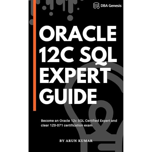 Cover of Oracle 12c SQL Expert Guide