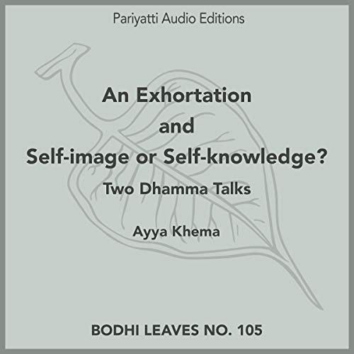 Cover of An Exhortation and Self-Image or Self-Knowledge