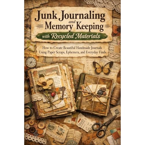 Cover of Junk Journaling and Memory Keeping with Recycled Materials