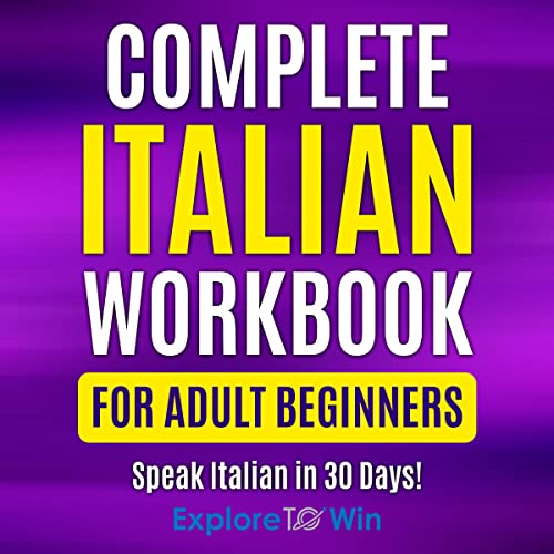 Cover of Complete Italian Workbook for Adult Beginners