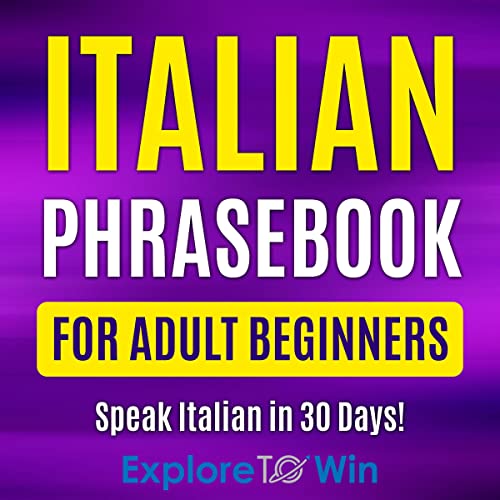 Cover of Italian Phrasebook for Adult Beginners