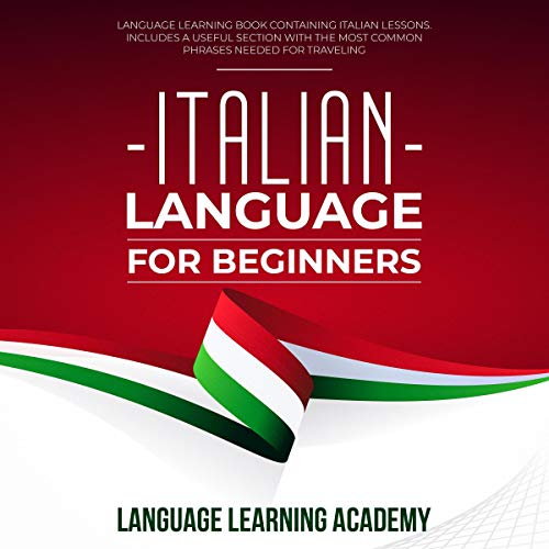 Cover of Italian Language for Beginners