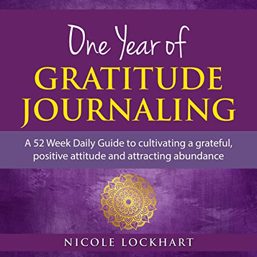 Cover of One Year of Gratitude Journaling