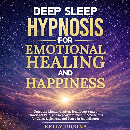 Cover of Deep Sleep Hypnosis for Emotional Healing and Happiness