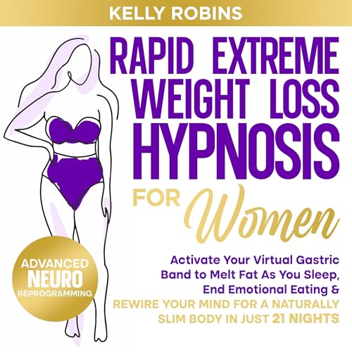 Cover of Rapid Extreme Weight Loss Hypnosis for Women