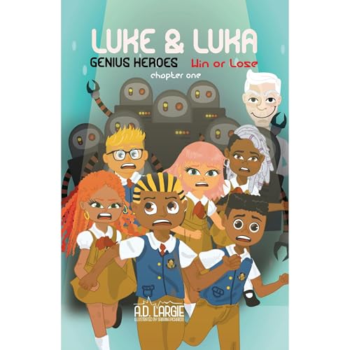 Cover of Luke and Luka: Genius Kid Heroes