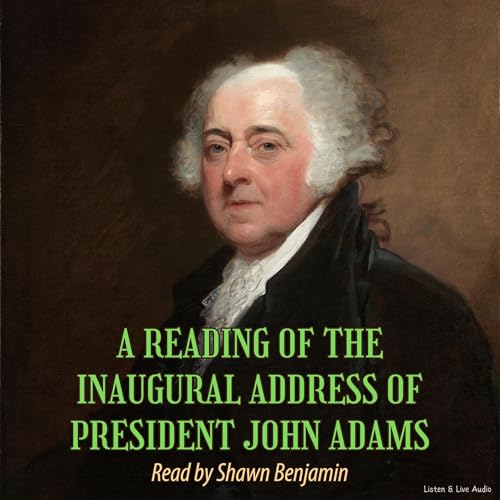 Cover of A Reading of the Inaugural Address of President John Adams