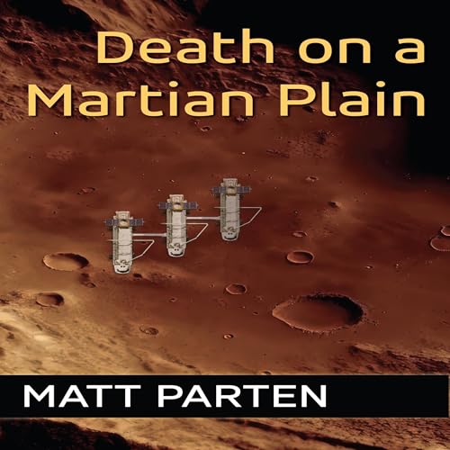 Cover of Death on a Martian Plain