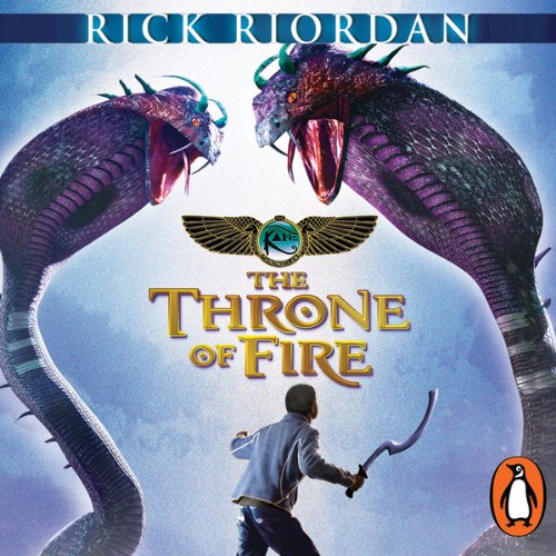 Cover of The Throne of Fire (The Kane Chronicles Book 2)