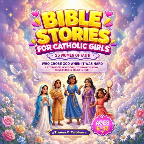 Cover of Bible Stories for Catholic Girls
