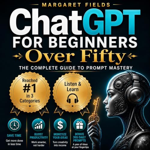 Cover of ChatGPT For Beginners Over Fifty