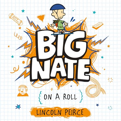 Cover of Big Nate on a Roll