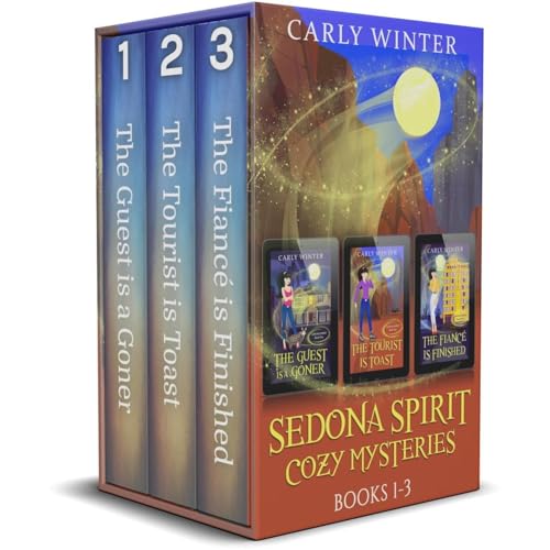 Cover of Sedona Spirit Cozy Mysteries: Books 1-3