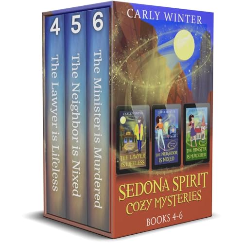 Cover of Sedona Spirit Cozy Mysteries: Books 4-6