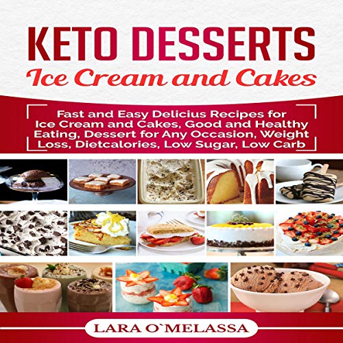 Cover of Keto Desserts Ice Cream and Cakes