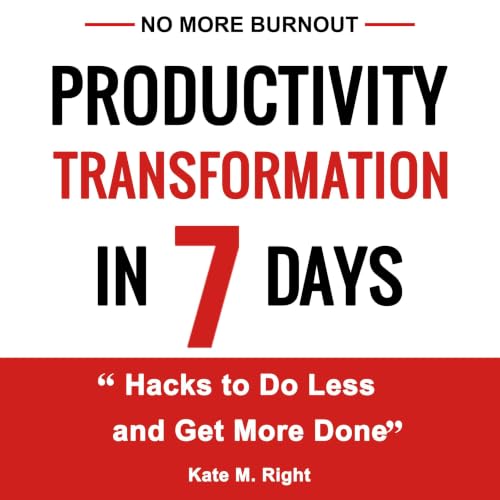 Cover of Productivity Transformation in 7 Days