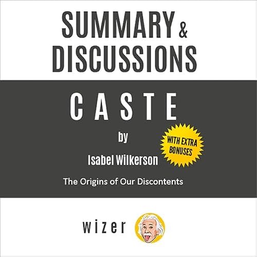 Cover of Summary & Discussions of Caste by Isabel Wilkerson