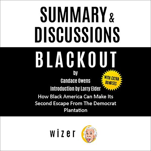 Cover of Summary & Discussion of Blackout by Candace Owens