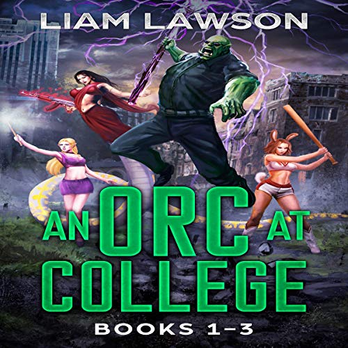 Cover of An Orc at College Books 1-3