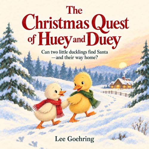 Cover of The Christmas Quest of Huey and Duey