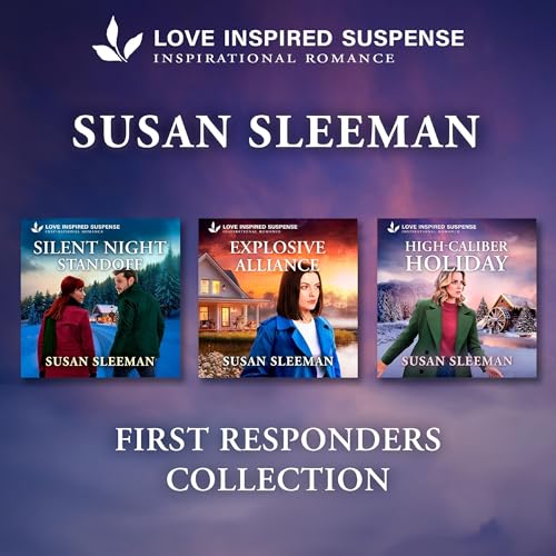 Cover of Love Inspired Suspense First Responders Collection/Silent Night Standoff/Explosive Alliance/High-Caliber Holiday