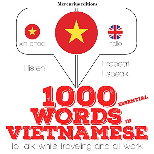 Cover of 1000 essential words in Vietnamese