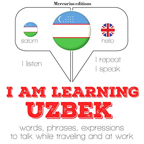 Cover of I am learning Uzbek