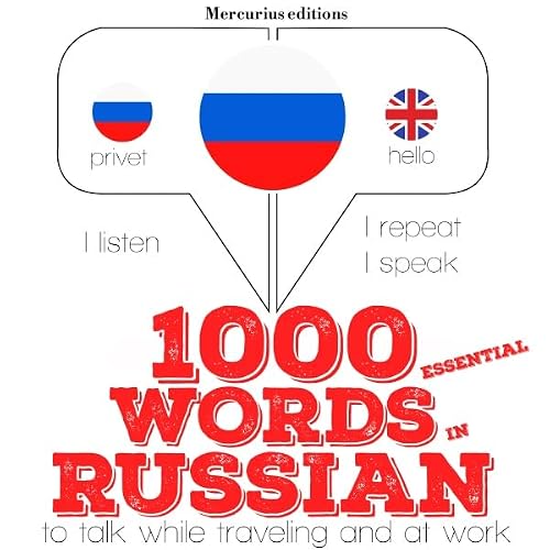 Cover of 1000 essential words in Russian