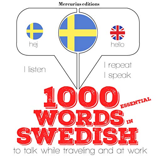 Cover of 1000 essential words in Swedish