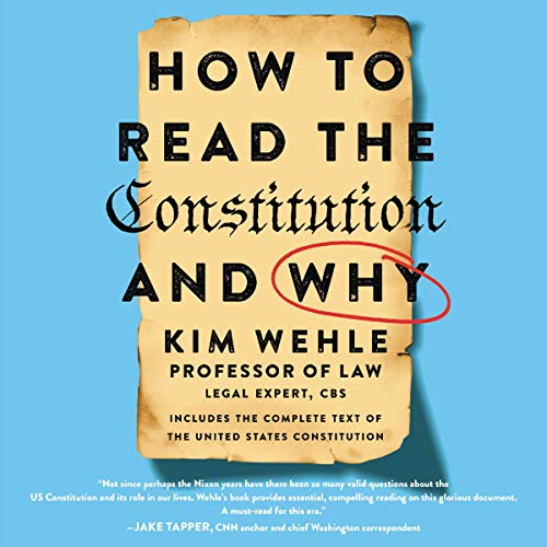Cover of How to Read the Constitution--and Why