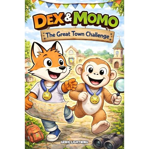 Cover of Dex & Momo: The Great Town Challenge
