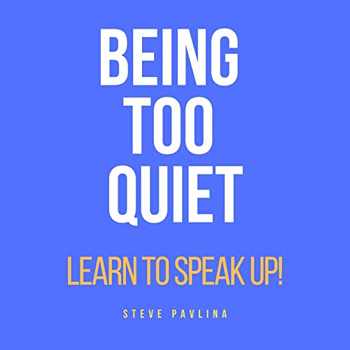 Cover of Being Too Quiet