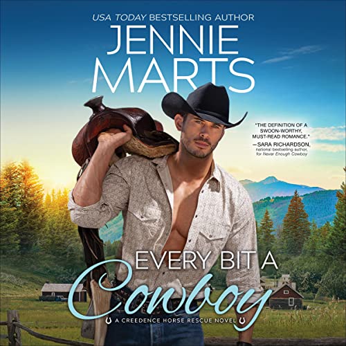 Cover of Every Bit a Cowboy