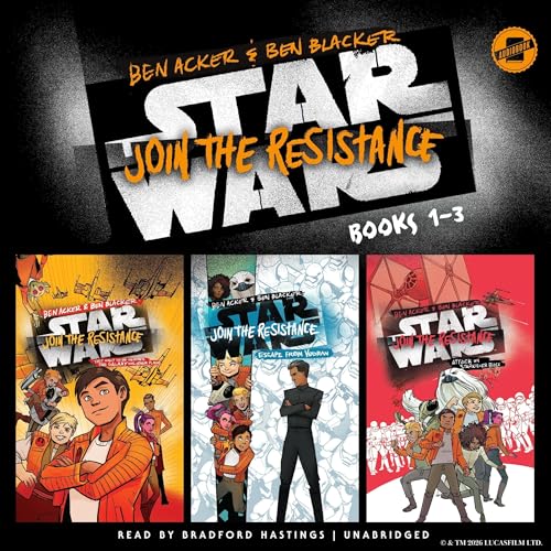 Cover of Star Wars Join the Resistance, Books 1–3