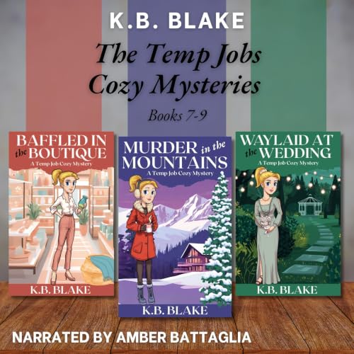 Cover of The Temp Jobs Cozy Mysteries, Books 7-9