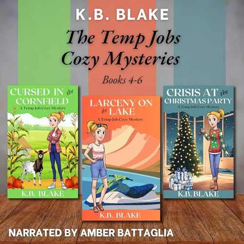 Cover of The Temp Jobs Cozy Mysteries: Books 4-6