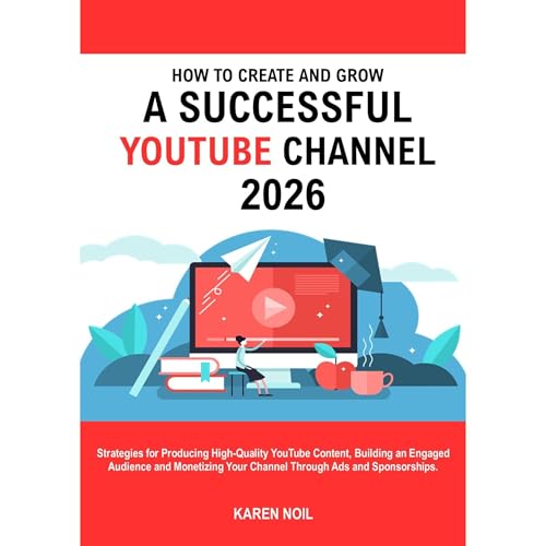 Cover of How to Create and Grow a Successful YouTube Channel 2026