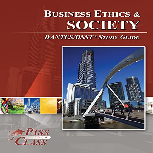 Cover of DSST Business Ethics and Society DANTES Test Study Guide