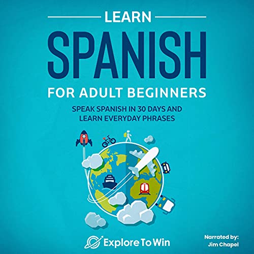 Cover of Learn Spanish for Adult Beginners