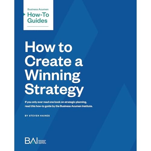Cover of How to Create a Winning Strategy (second edition)