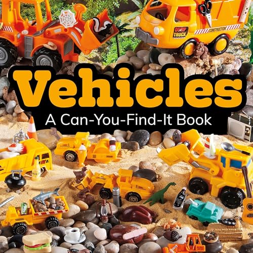 Cover of Vehicles: A Can-You-Find-It Book