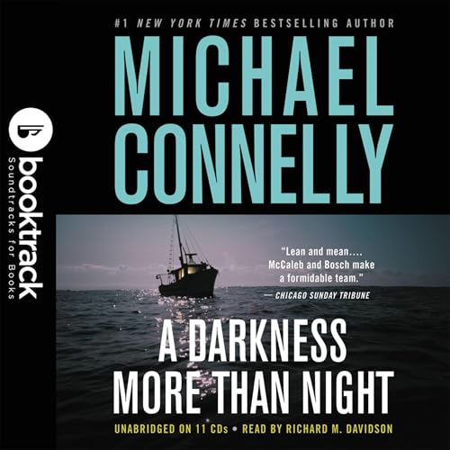Cover of A Darkness More Than Night: Booktrack Edition